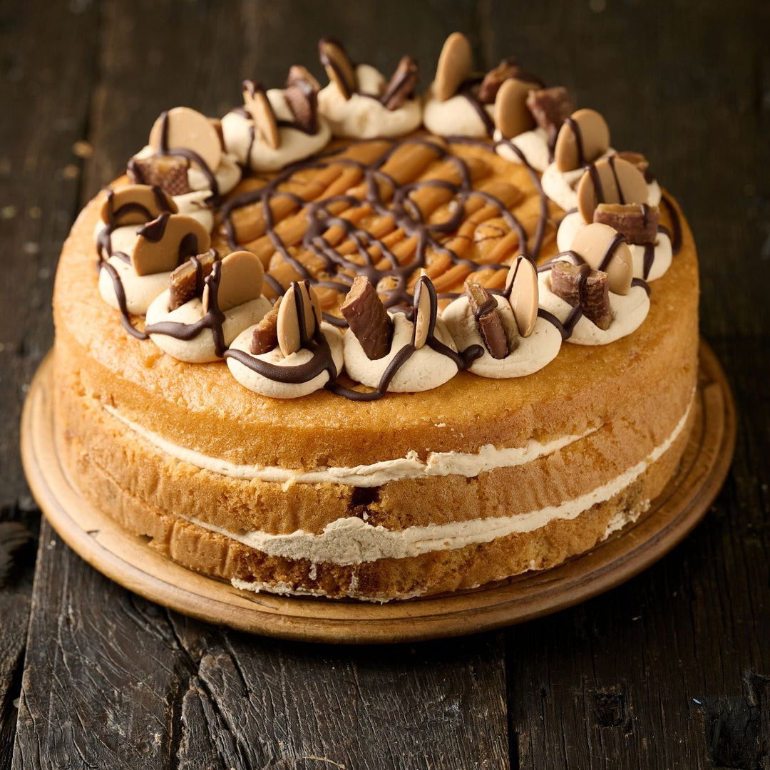 Sea Salted Caramel & Chocolate Drizzle Cake