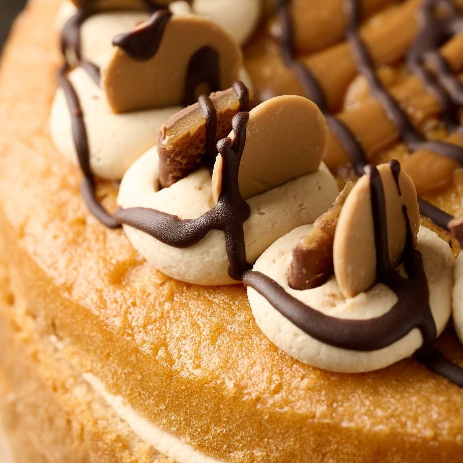 Sea Salted Caramel & Chocolate Drizzle Cake