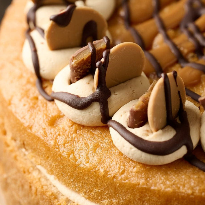 Sea Salted Caramel & Chocolate Drizzle Cake