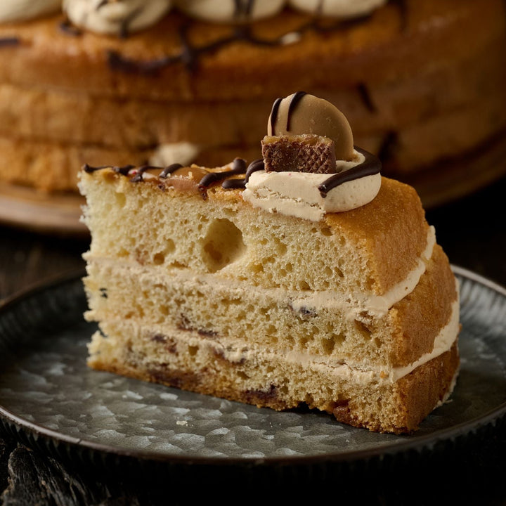 Sea Salted Caramel & Chocolate Drizzle Cake