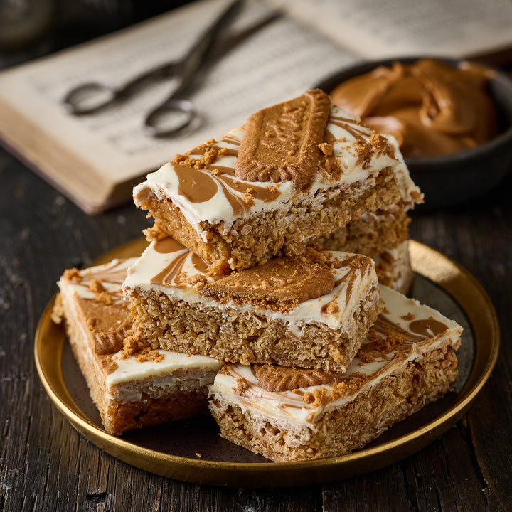Biscoff Loaded Flapjack