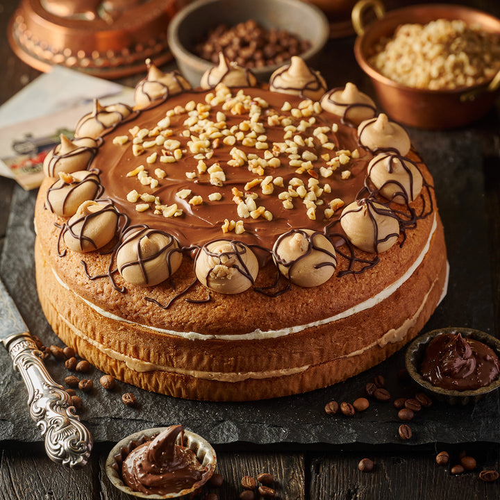 Hazelnut Cappuccino Cake