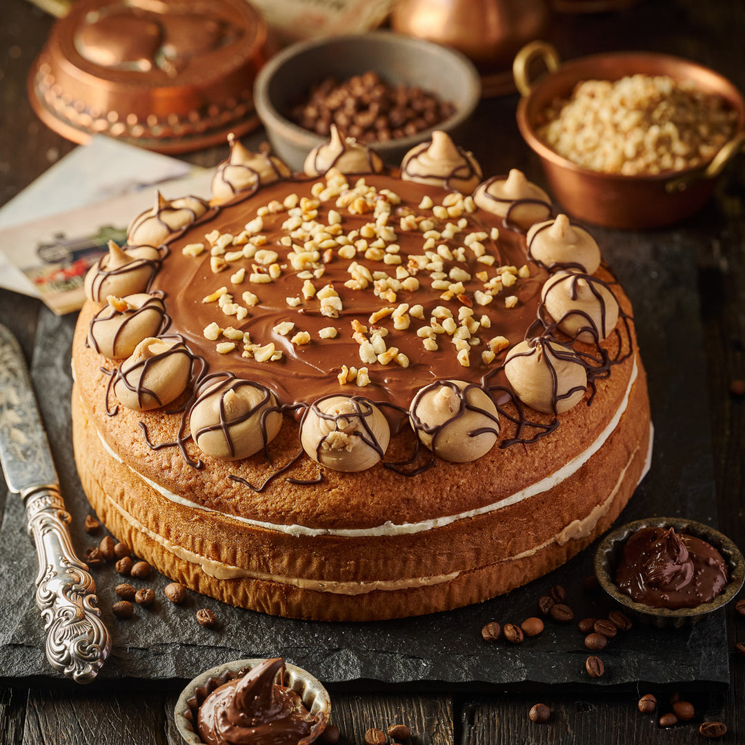 Hazelnut Cappuccino Cake