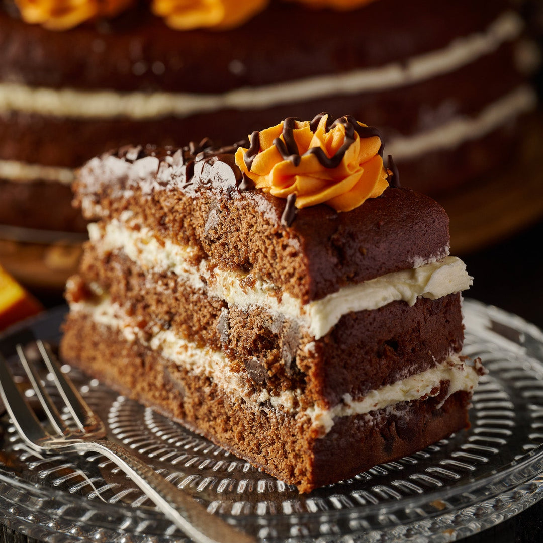 Dark Chocolate & Orange Marmalade Cake (Vegan)