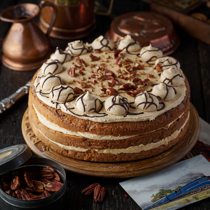 Coffee & Pecan Cake (Vegan)