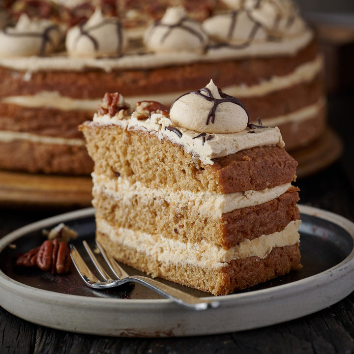 Coffee & Pecan Cake (Vegan)