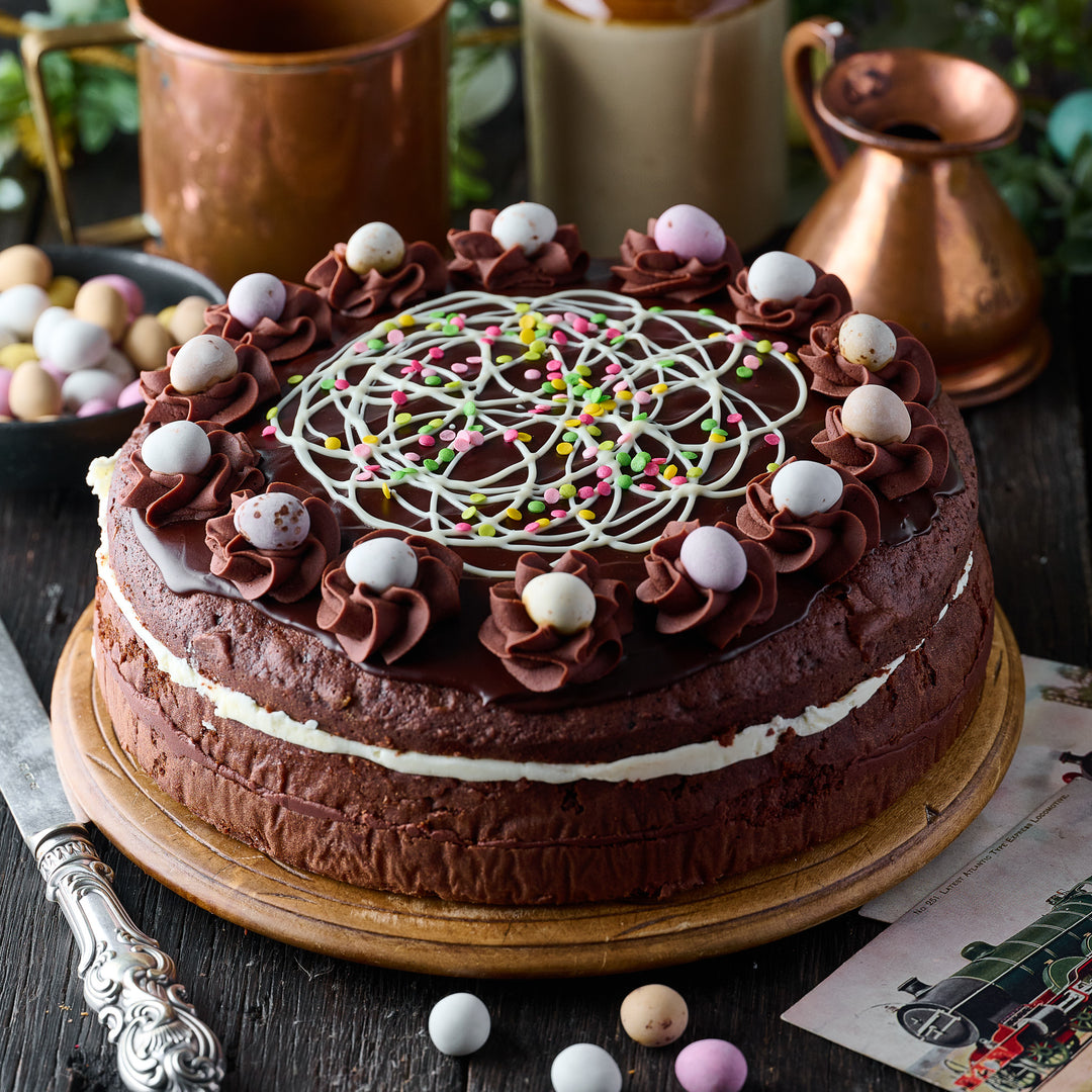 Spring Chocolate Nest Cake