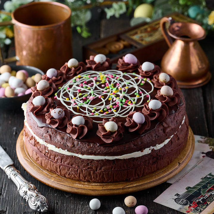 Spring Chocolate Nest Cake