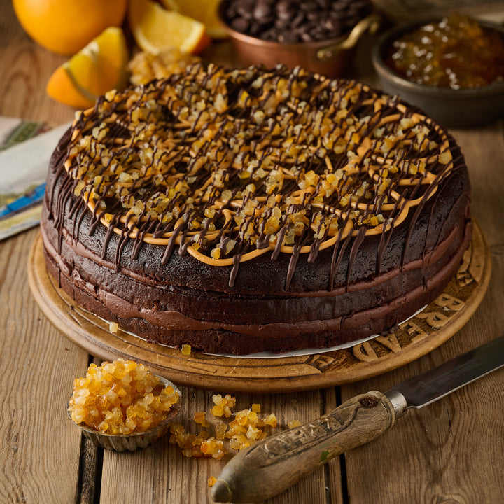 Dark Chocolate & Orange Cake(vegan)