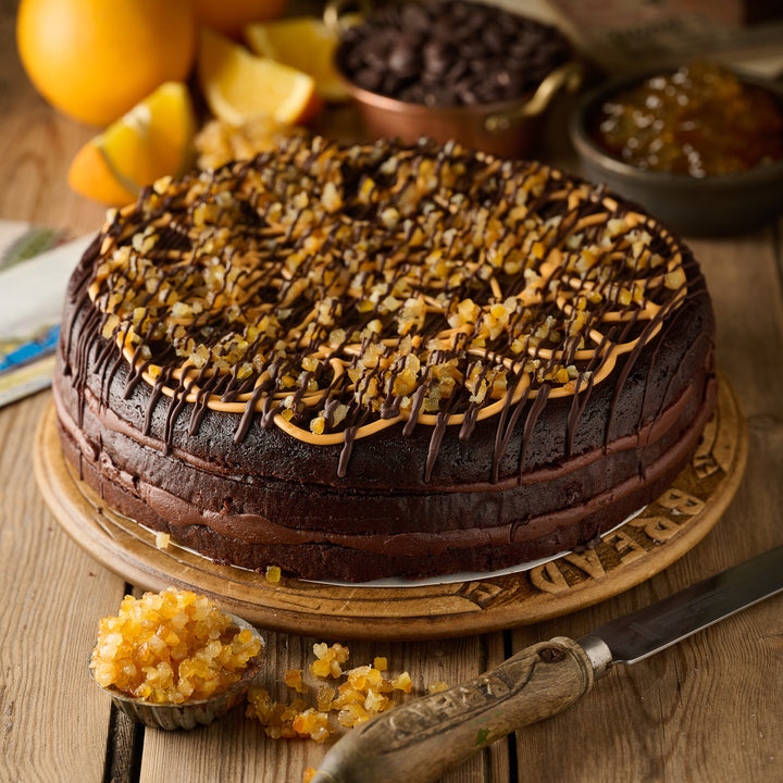Dark Chocolate & Orange Cake(vegan)