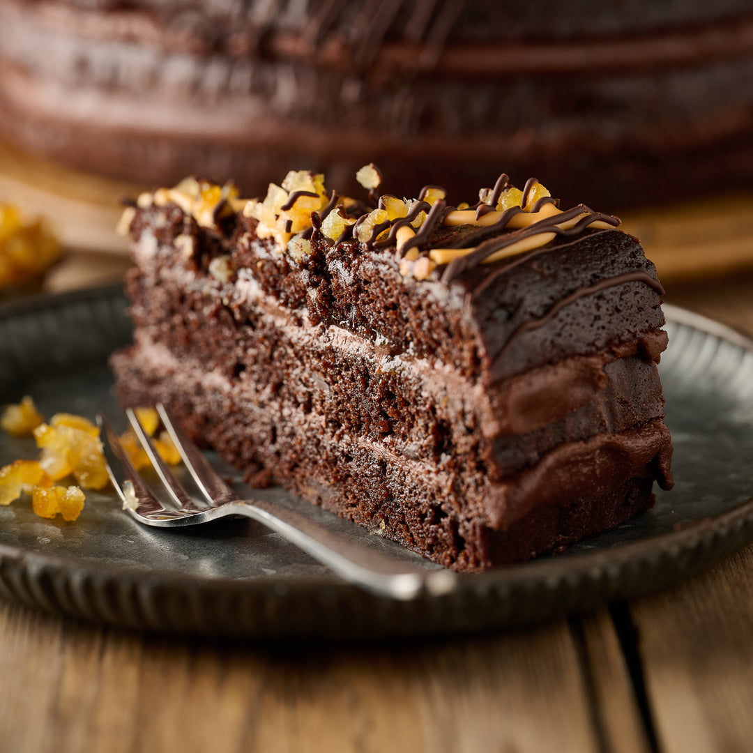 Dark Chocolate & Orange Cake(vegan)