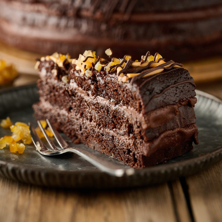 Dark Chocolate & Orange Cake(vegan)