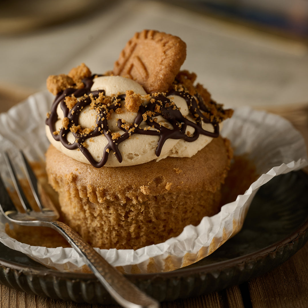 Biscoff Cupcake (vegan)