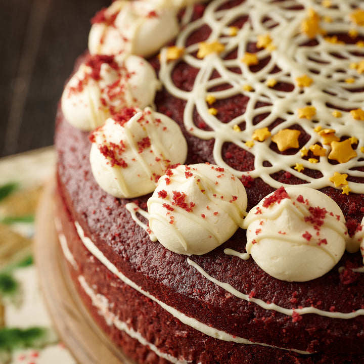 Festive Red Velvet Cake