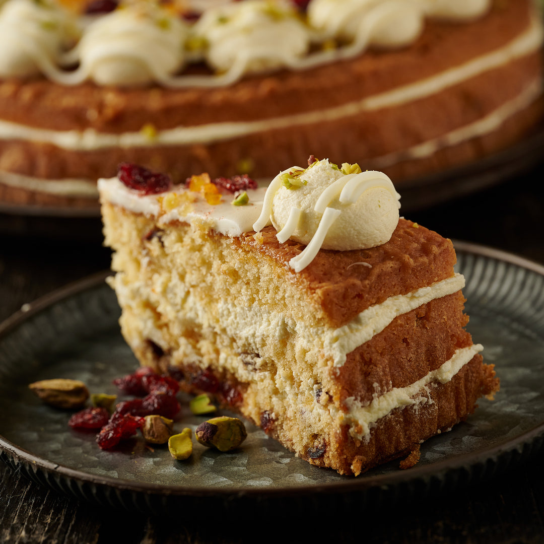 Orange & Cranberry Cake (Vegan)