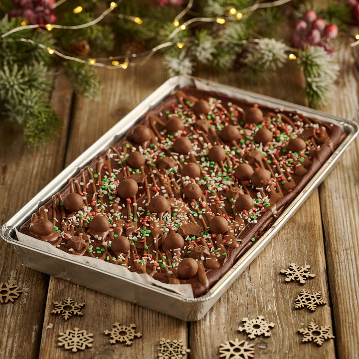 Festive Chocolate Brownie