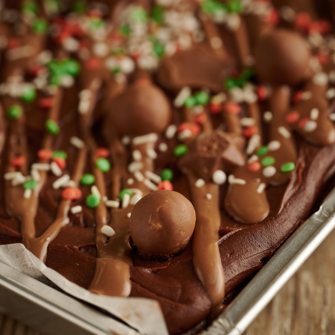 Festive Chocolate Brownie