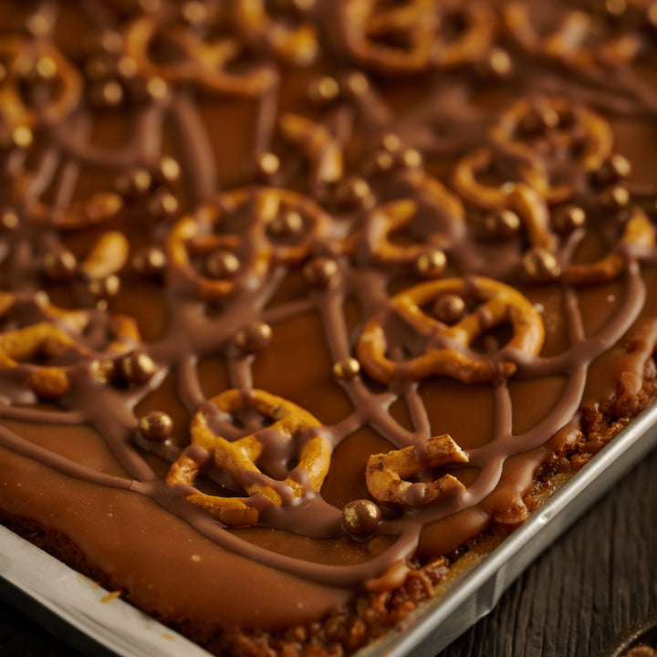 Caramel Pretzel Flapjack