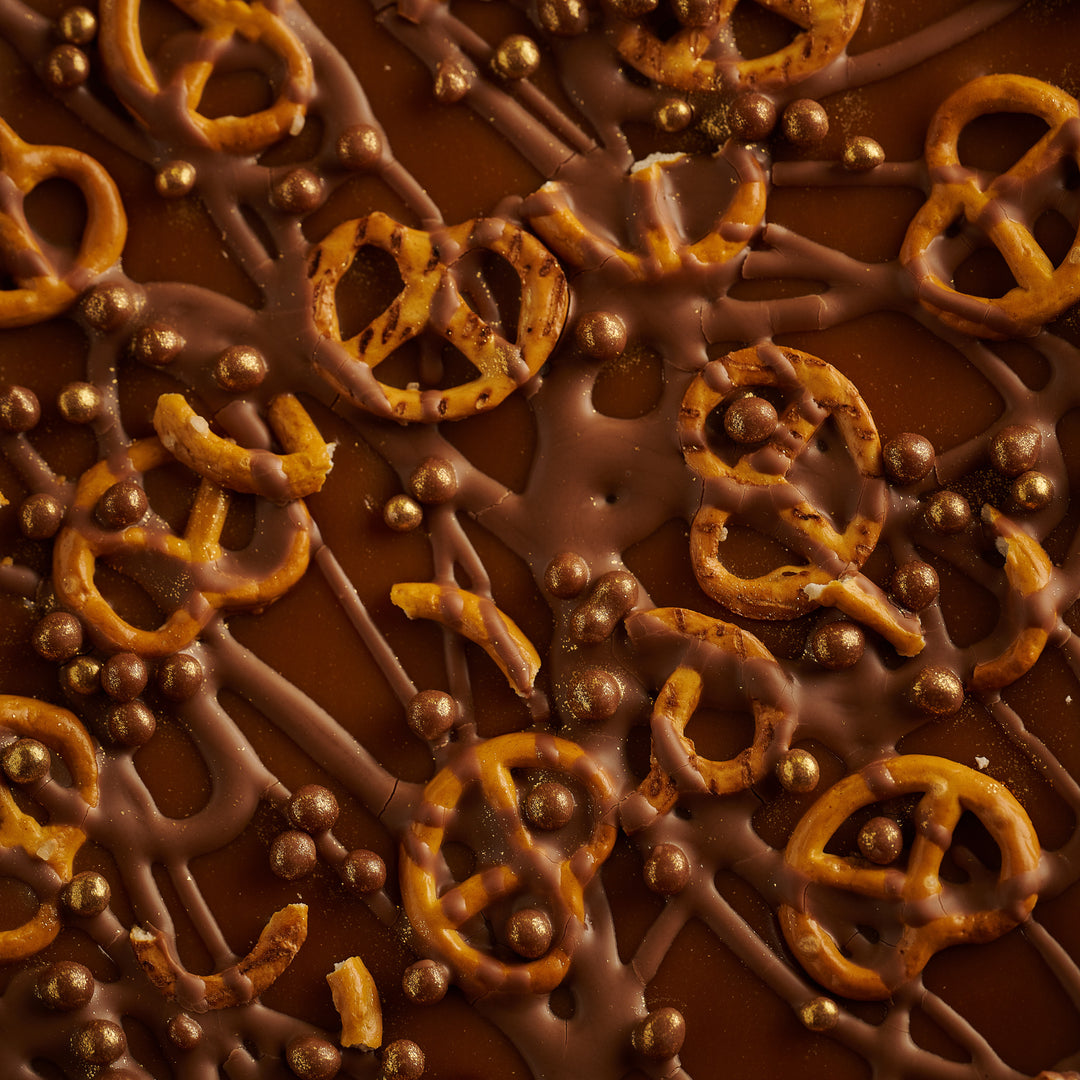Caramel Pretzel Flapjack