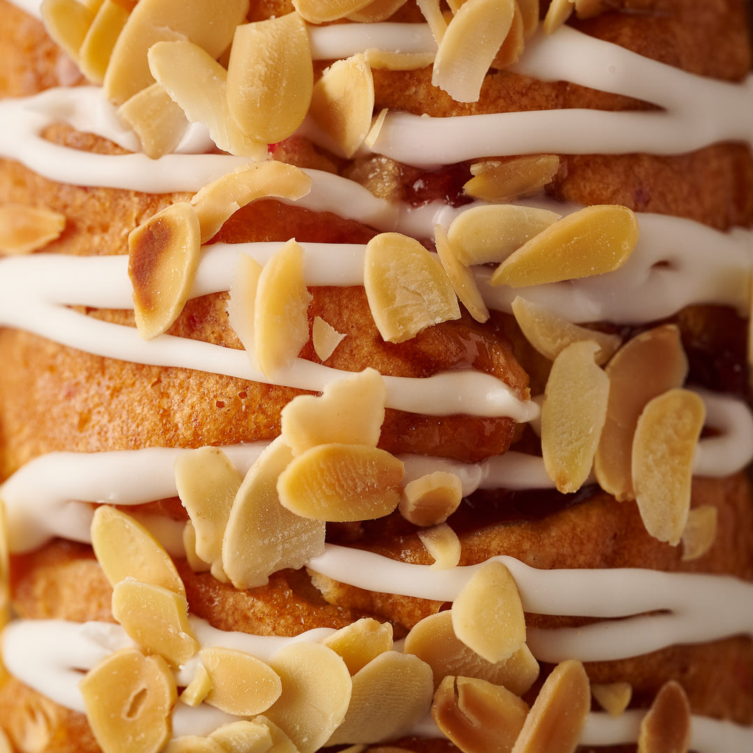 Cherry Bakewell Loaf Cake