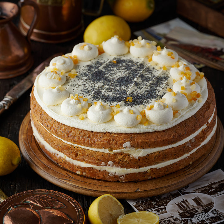 Lemon & Poppyseed Cake (Vegan)