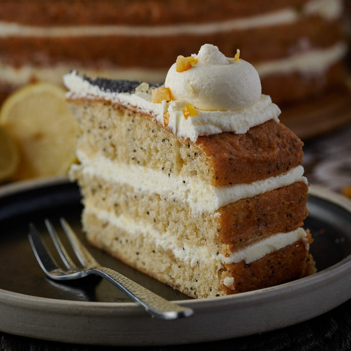 Lemon & Poppyseed Cake (Vegan)