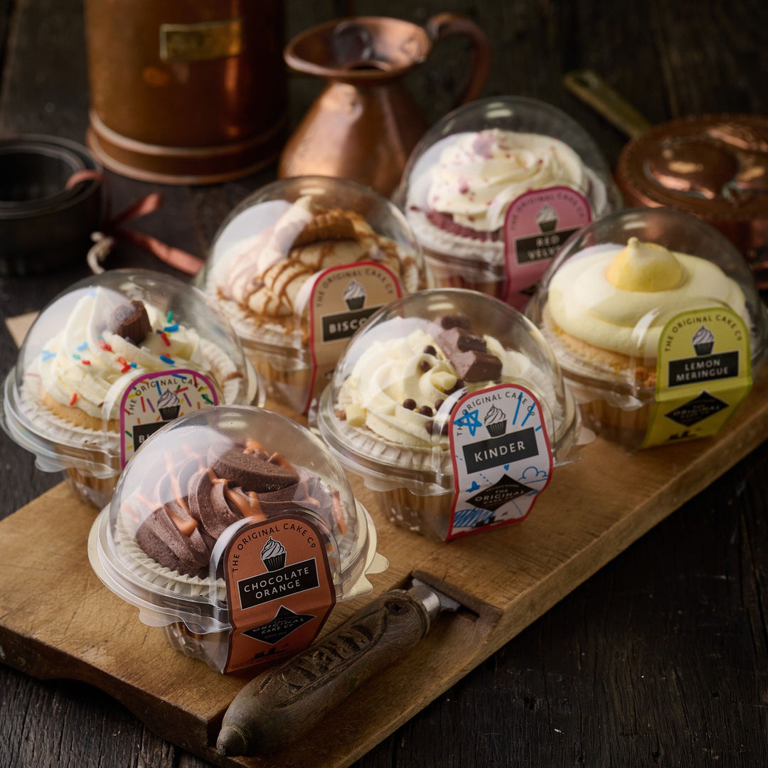 Indulgent Cupcake Selection – Box of 6