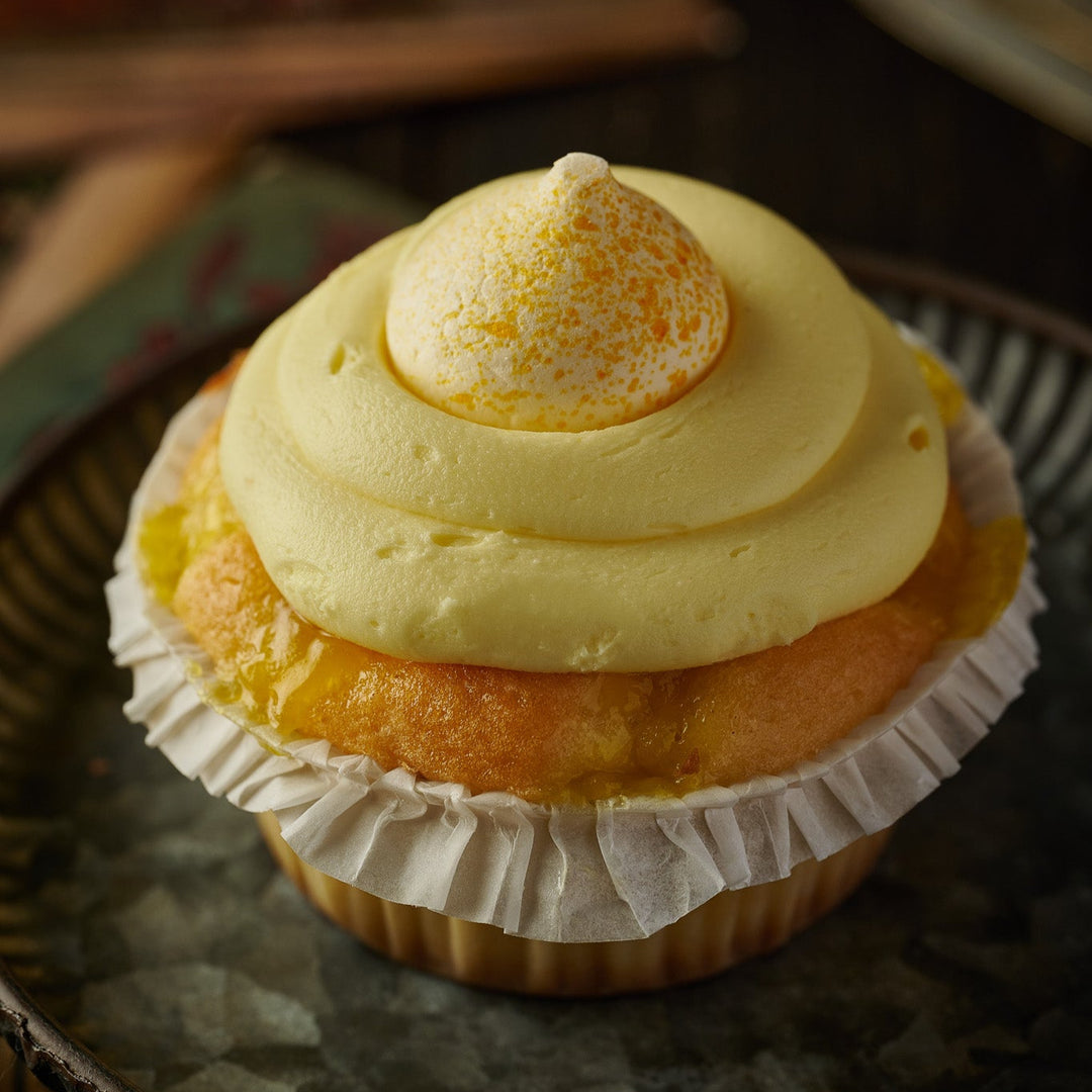 Wholesale Box of 6 Lemon Meringue Cupcakes 