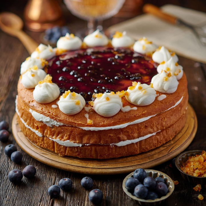 Lemon & Blueberry Cake (VEGAN)